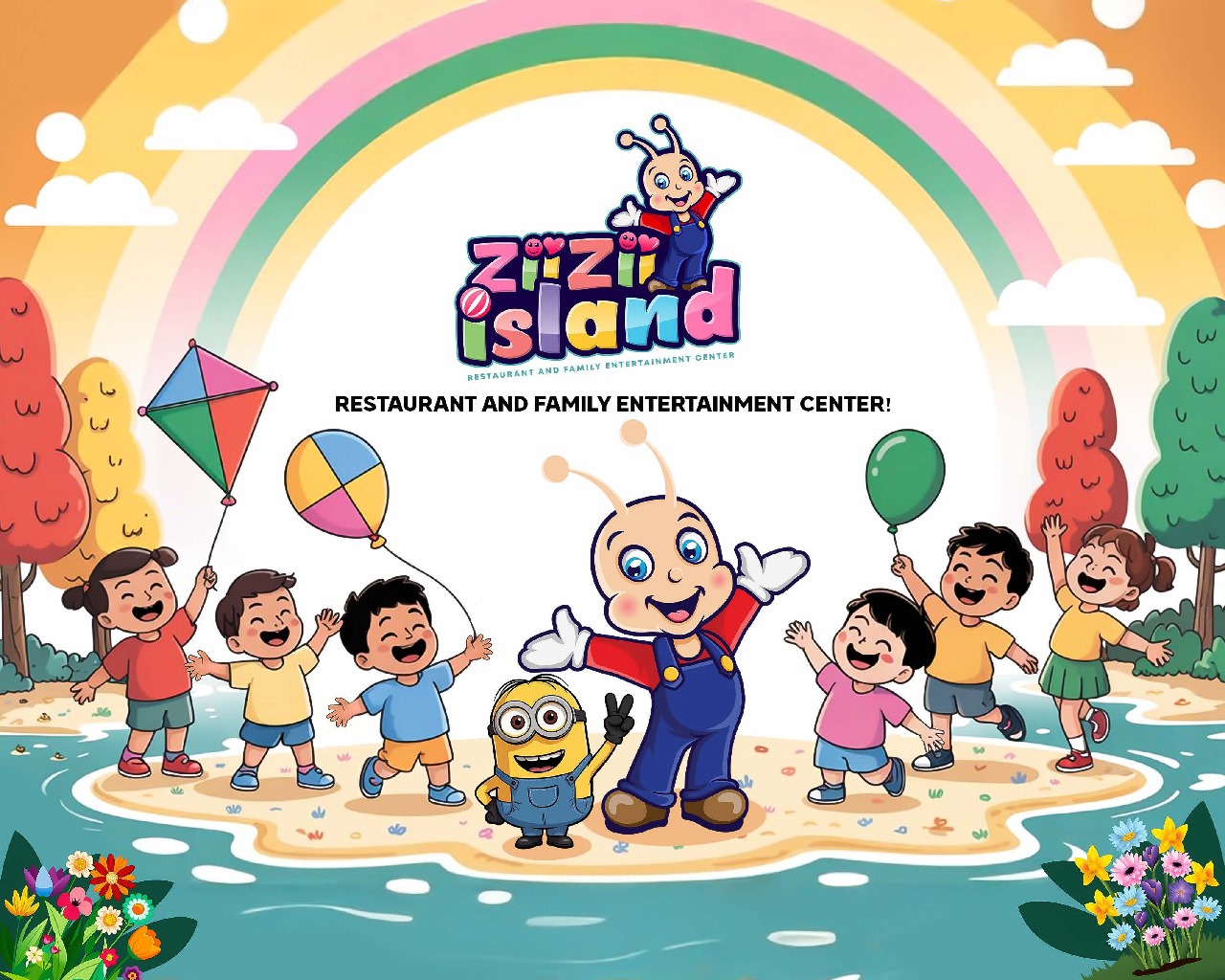 Zii Zii Island Ultimate Fun Experience - Kids Entertainment Center