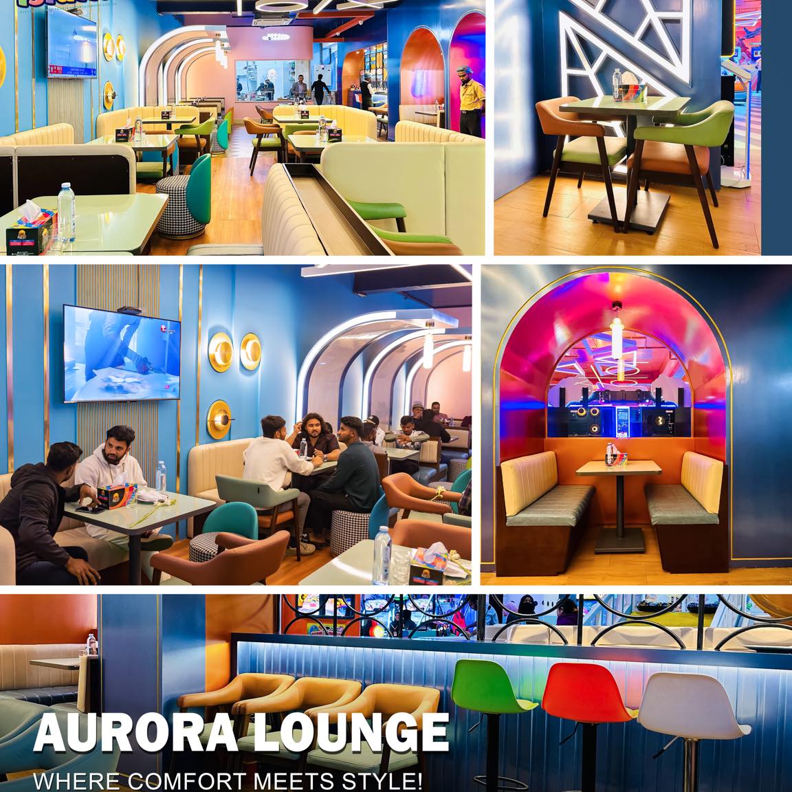 Aurora Dining Area - Kids Restaurant Chittagong
