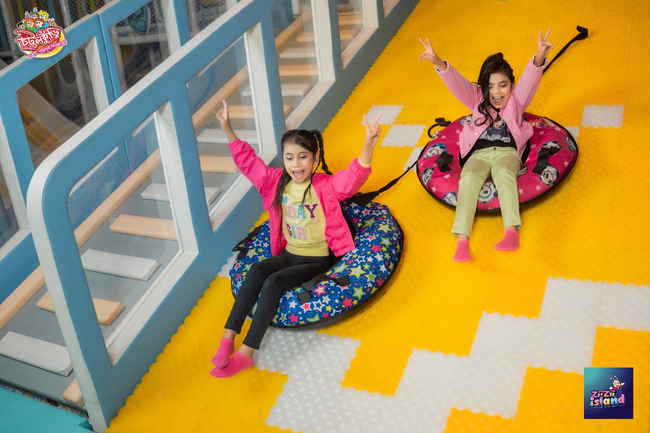 Donut Slide - Fun Slides Indoor Playground Khulshi Donut Slide
