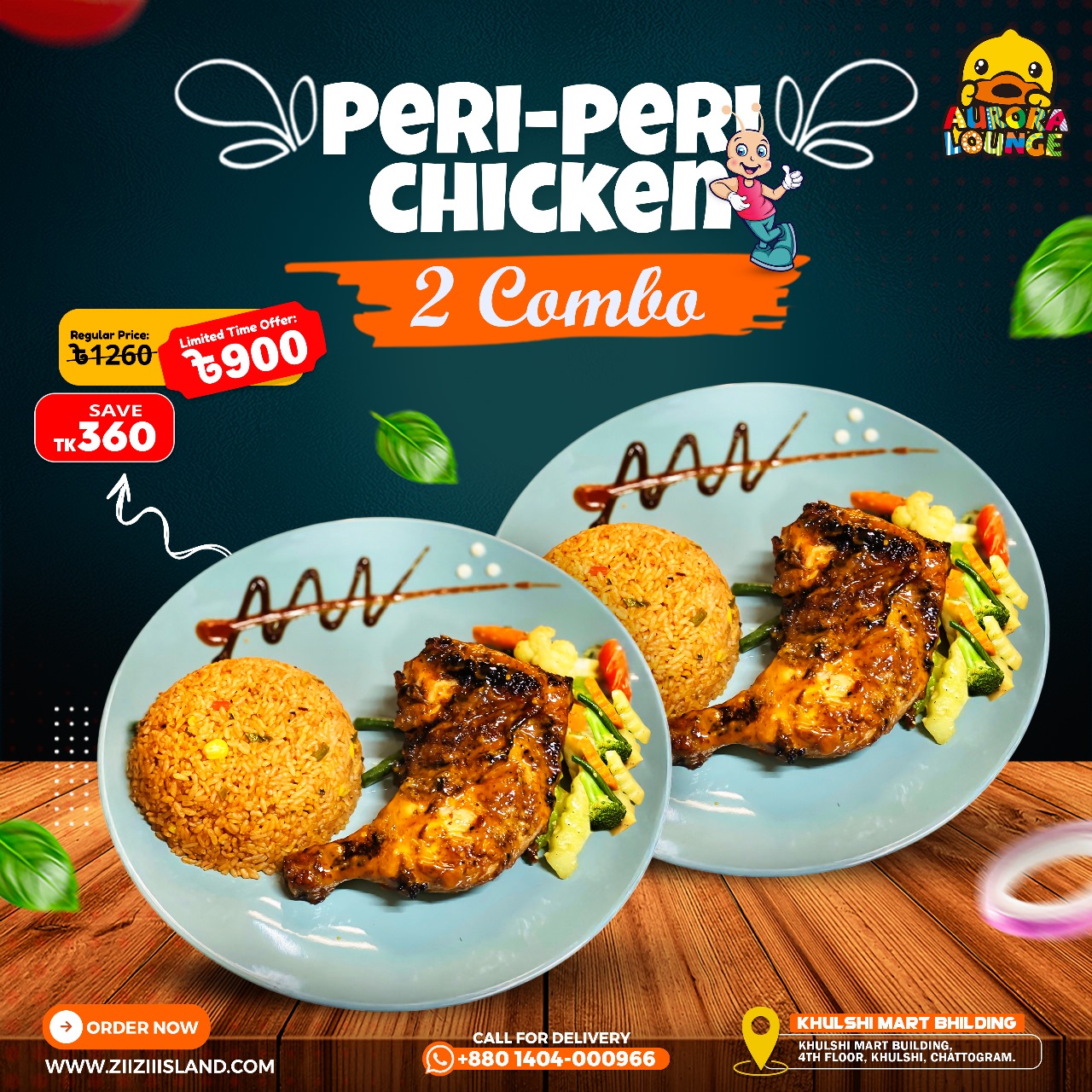 Peri Peri Chicken Combo